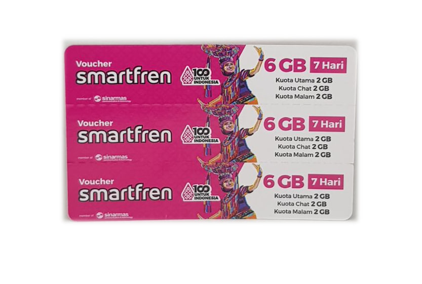 Voucher SmartFren 6 GB 7 Hari – Toko Data Store